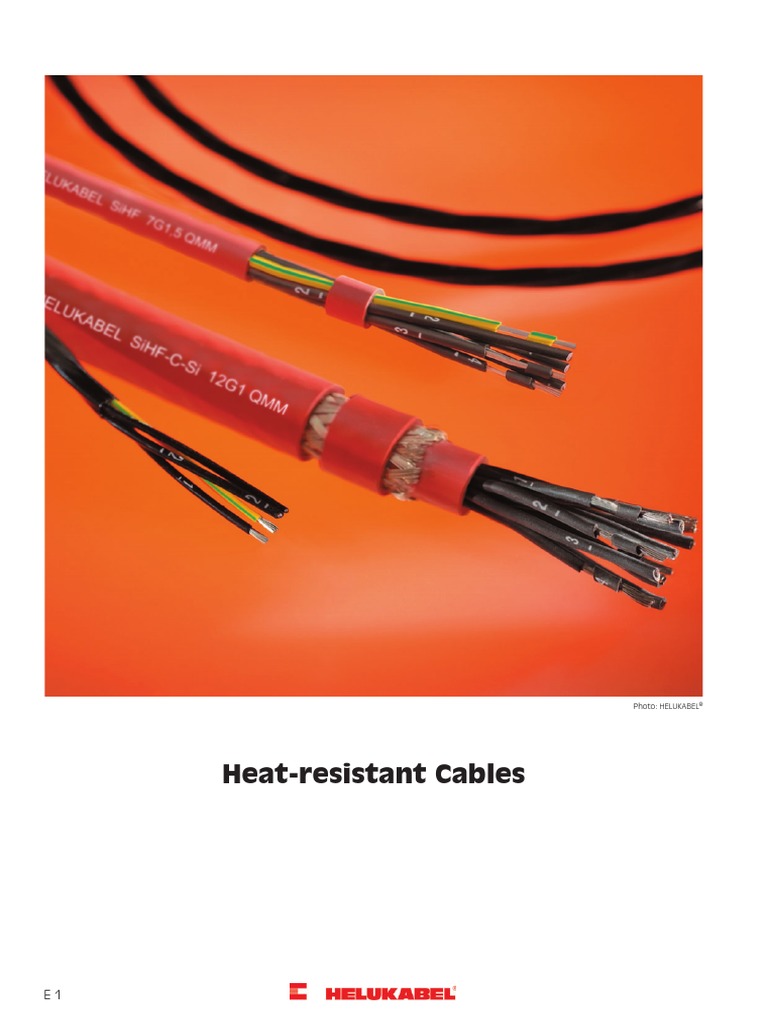Heat Resistant Cables Cable Electrical Wiring