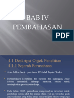 Download BAB IV Skripsi Manajemen Pemasaran The Presentation by Dimas Aris Shera SN28891405 doc pdf