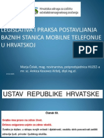 SEENIRPA Legislativa I Praksa Postavljanja Baznih Stanica Mobilne Telefonije U Hrvatskoj