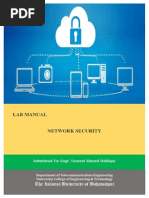 Network Security Lab Manual