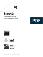 Measuring Social Impact