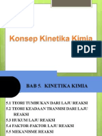 Konsep Kinetika Kimia