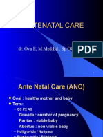 Antenatal Care (DR - Ova)
