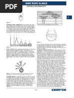 Wire Rope Sling Specifications Guide | PDF | Technology & Engineering
