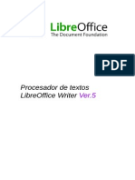 Manual LibreOffice Writer
