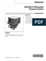 Differential Pressure Switch Honeywell