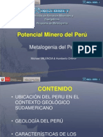 Potencial Minero Del Peru