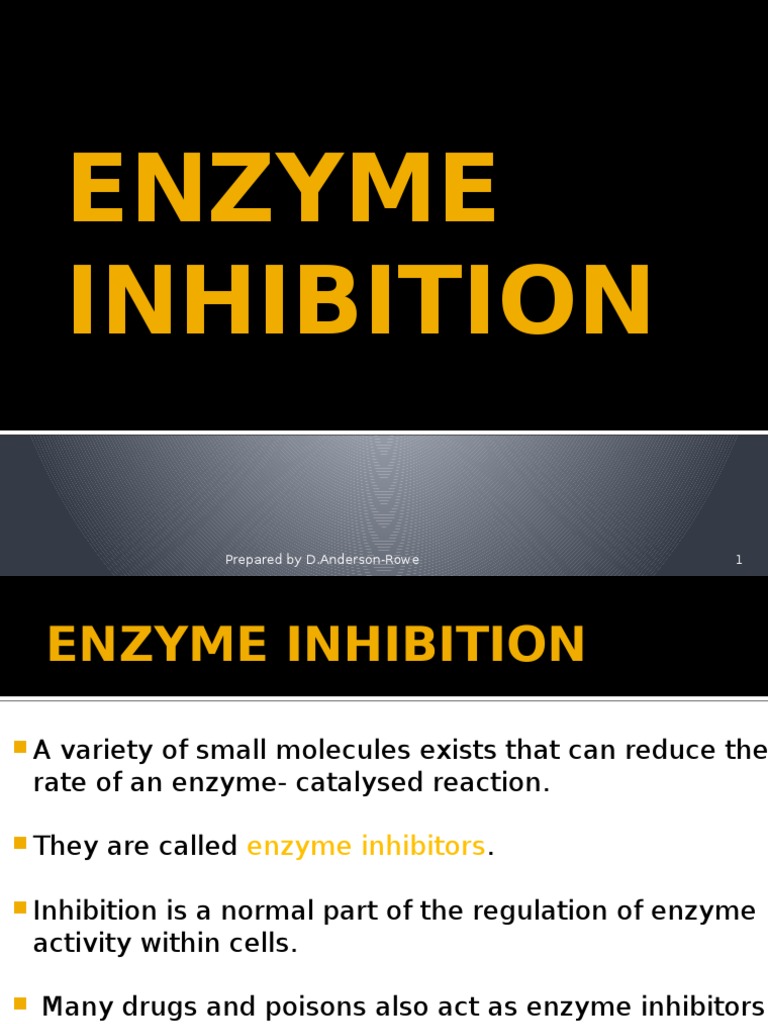 Types of Enzyme Inhibition Explained | PDF | Enzyme Inhibitor | Active Site