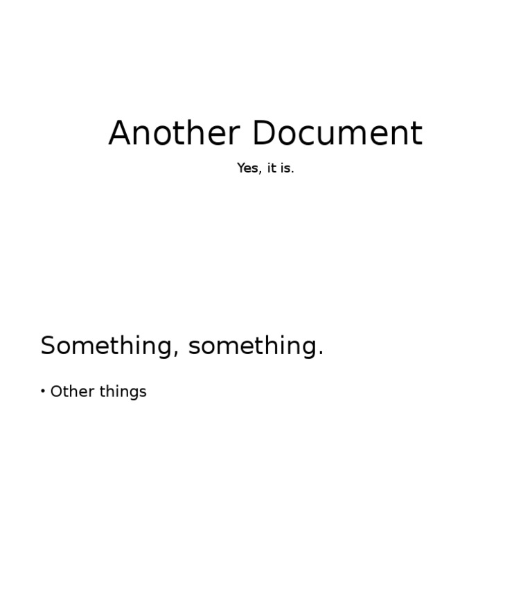 Another Document | PDF
