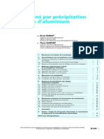 Durcissement Par Précipitation Des Alliages D'alluminium PDF