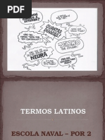 Termos Latinos na lingua portuguesa