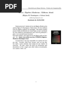 Álgebra Moderna (Hygino H. Domingues e Gelson Iezzi)