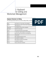 Appendix 2 Keyboard Shortcuts for Editing and Worksheet Management 2014 Essential PTC Mathcad Prime 3 0