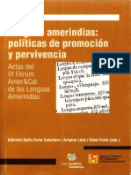 Dalla-Corte Et Al - Lenguas Ameríndias (2005)