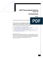 EMC Secure Remote Services Release 3.08 Port Requirements