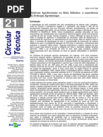 Sistemas Agroflorestais Na Mata Atlantica