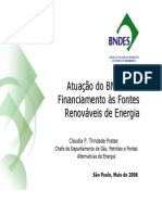 Atuação Do BNDES No Financiamento Às Fontes Renováveis de Energia PDF