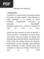 A História Da Cerâmica