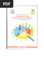 Download 1st IIMA International Conference on Advanced Data Analysis Business Analytics and Intelligence 6-7 June 2009 Indian Institute of Management Ahmedaba by Ashif Tadvi SN28897644 doc pdf