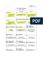 Cs106a - Syllabus