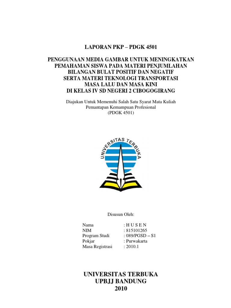 Laporan Pkp Media Gambar Pada Mp Matematika Dan Ips