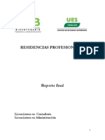 Residencias Profesionales PDF