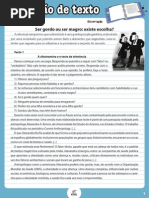 Ser Gordo Ou Ser Magro - Existe Escolha - Red