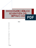 Diccionario Bíblico Adventista Del Séptimo Día Parte1