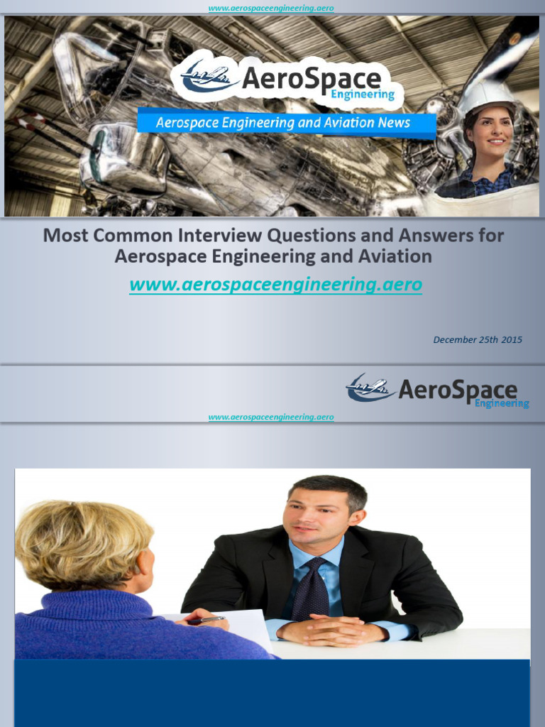 Interview Questions and Answers For Aerospace Engineering and Aviation