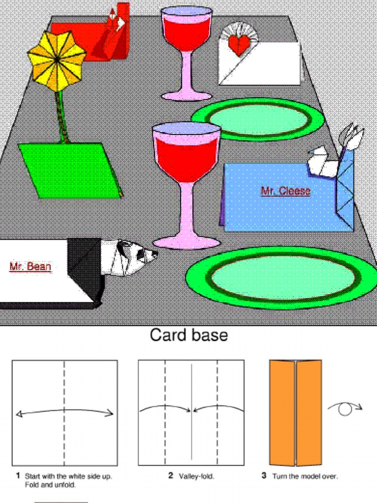 Advanced Origami Card Instructions | PDF