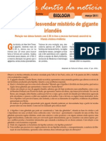 DNA Ajuda A Desvendar Misterio de Gigante Irlandes - Aluno - Bio