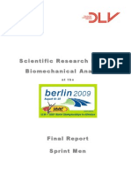 1 Biomechanics Report WC Berlin 2009 Sprint