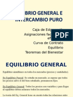 Intercambio Puro y Equilibrio