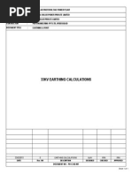 Calculation of Earthing Sys. | PDF | Electrical Resistivity And ...