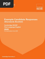 Download 0500 First Language English Example Candidate Responses Booklet by Peter hawkins SN289043998 doc pdf
