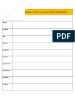 the synectic trigger mechanisms worksheet