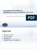 FDP 03 Variables, Constantes y Tipos de Datos