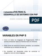 FDP 03 - Variables en PHP