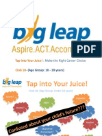 Tap Into Your Juice! Club 18-: (Age Group: 10 - 18 Years)