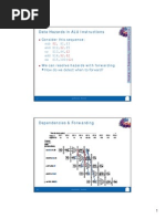 Data Hazards in ALU Instructions: Consider This Sequence