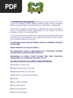 O II Festival Da Cobra