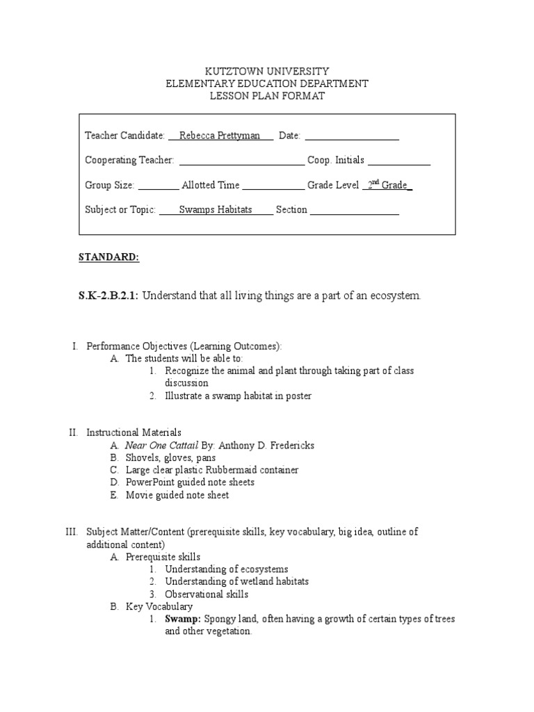 Lesson 2 1 | PDF | Educational Assessment | Teaching