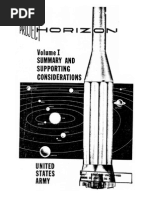 Project Horizon, Volume I, Summary and Supporting Considerations