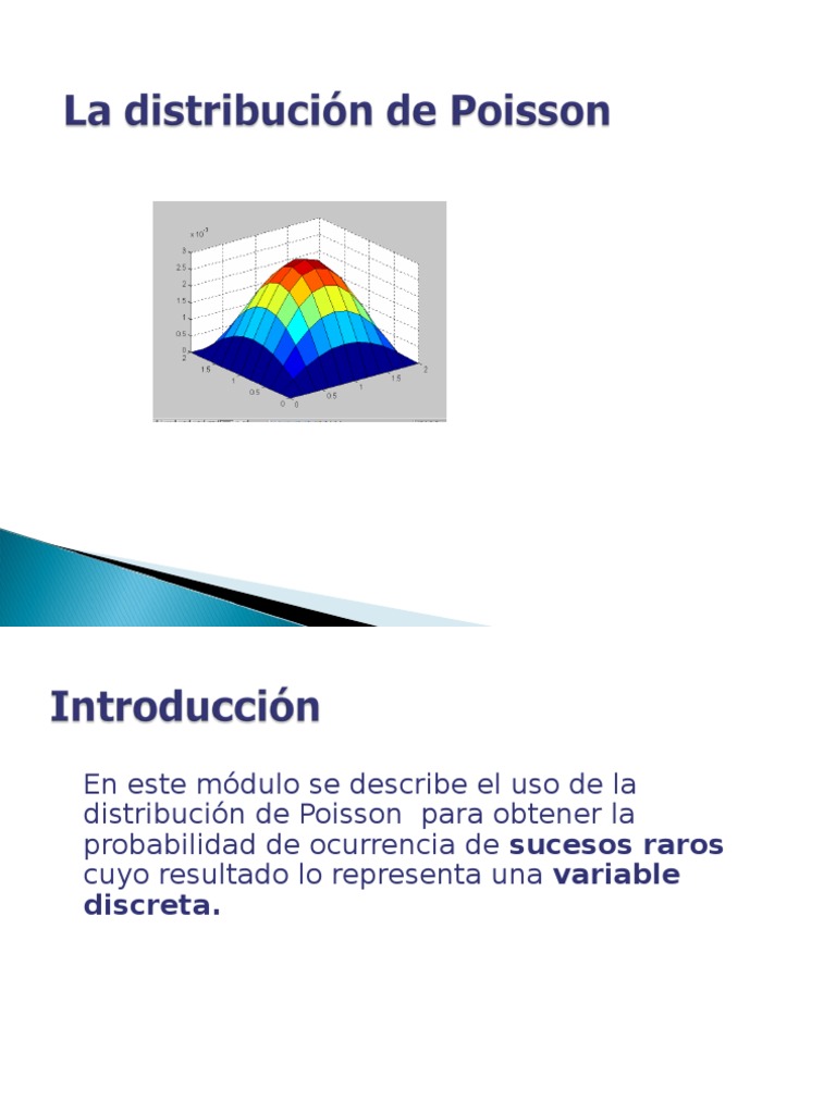 Probabilidades con Distribución de Poisson | PDF | Distribución de ...