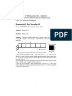 University of Massachusetts - Amherst: Department of Civil & Environmental Engineering CEE 331: Structural Analysis