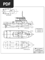 Tugboat General Arrangement Plan | PDF