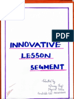 Innovative Lesson Segment