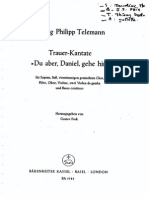 Telemann - TrauerKantate 