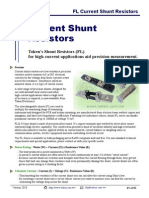 FL Current Shunt Resistors Guide & Specs