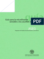 Guia para La Microfinanza Con Genero